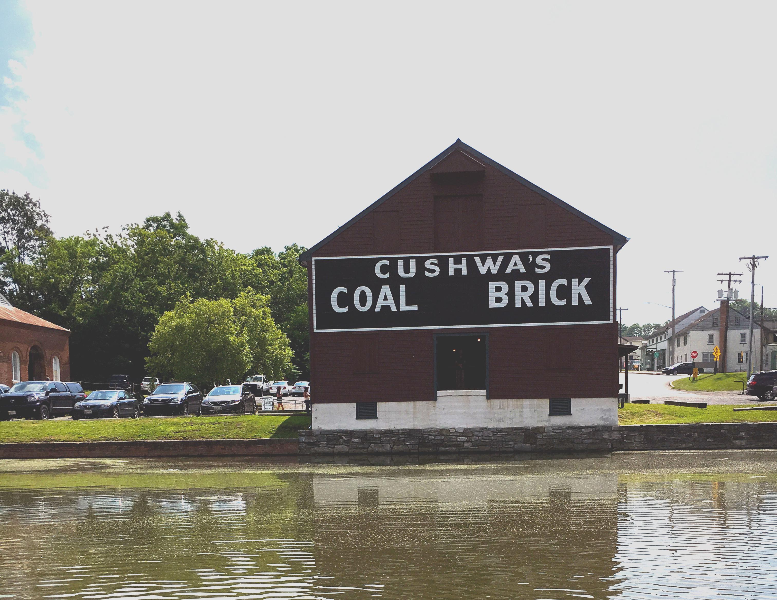 Cushwa Basin and Warehouse view from towpath