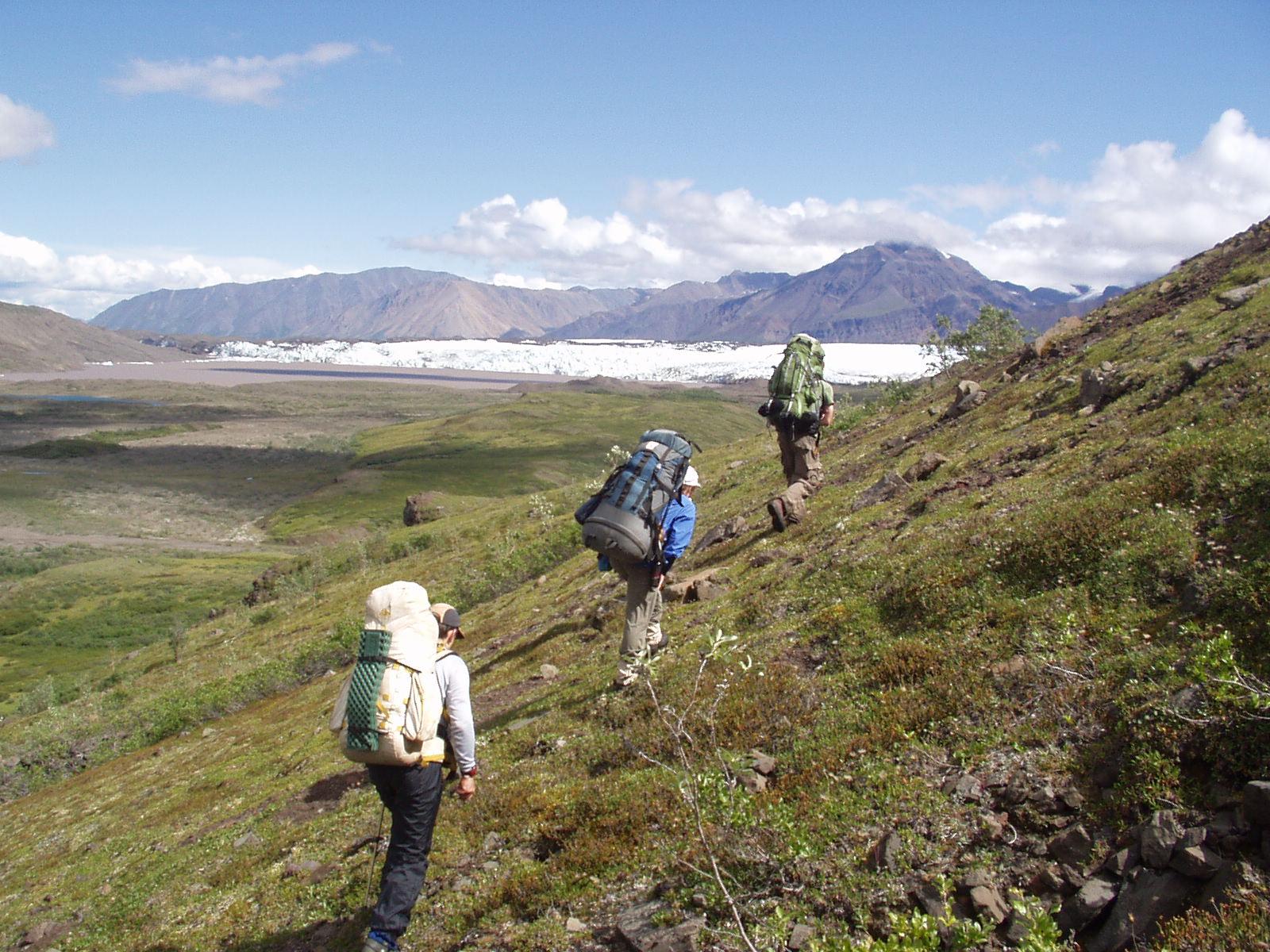 hikers with backpacks