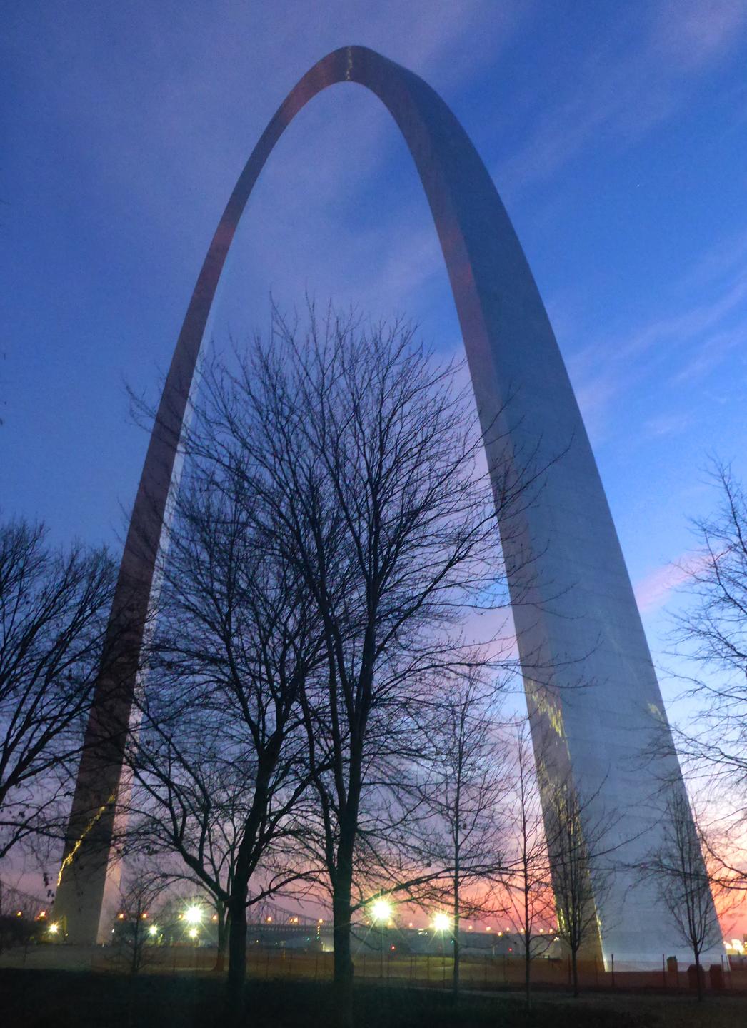 Gateway Arch at Sunrise