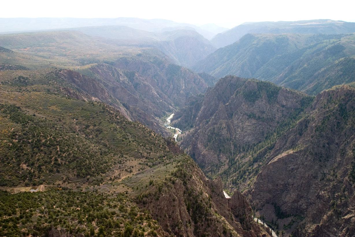 Black Canyon near Tomichi Point